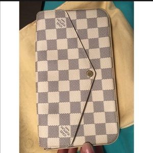 Louis Vuitton Pochette Felicie Damier Azur